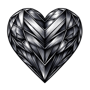 Feminine Geometric Heart