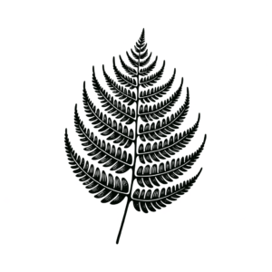 Fern Leaf In Simple Style