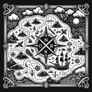 Flash Style Treasure Map