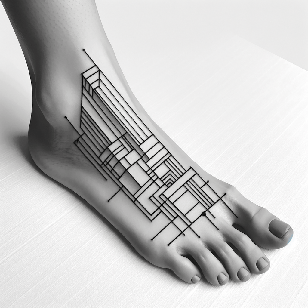 Foot Tattoo Design