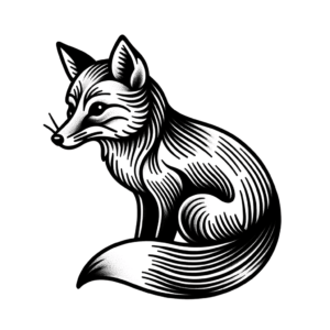 Fox In Neo Traditional Tattoo Style