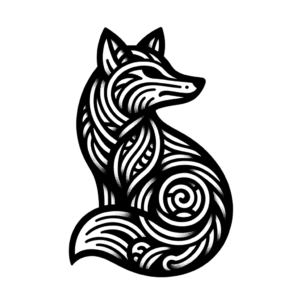 Fox In Polynesian Style