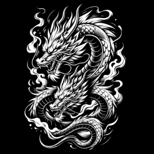 Fun And Vibrant New School Dragon Tattoo