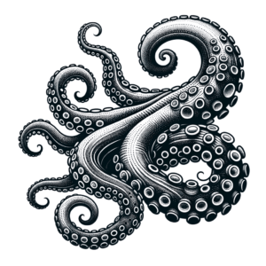 Gallant Dotwork Tentacle