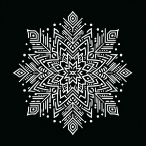 Gentle Geometric Snowflake
