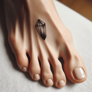 Geometric Crystal On The Big Toe