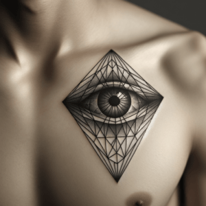 Geometric Dragon Eye