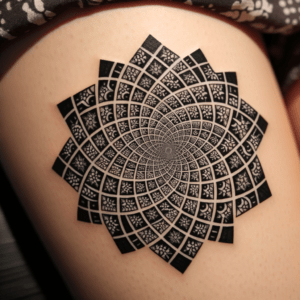 Geometric Fractal Pattern