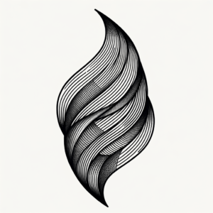 Geometric Minimalist Wave Design