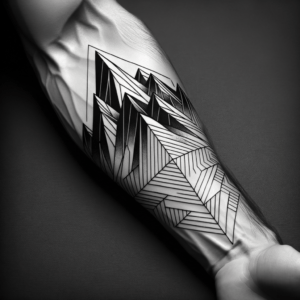 Geometric Mountain Range