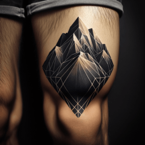 Geometric Mountain Range