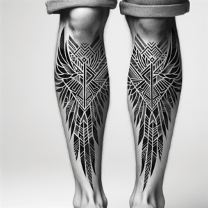 Geometric Tribal Wings