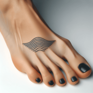 Geometric Wave On The Big Toe