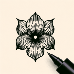 Iris In Simple Style