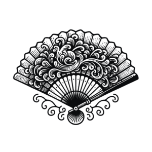 Japanese Tattoo Of A Fan