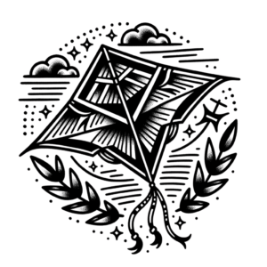 Kite In American Traditional Lines