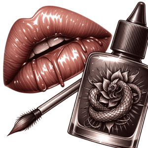 Lip Gloss In Sexy Lines