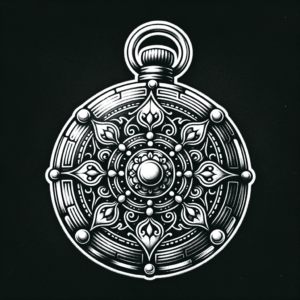 Locket Depicted In A Neo Traditional Tattoo