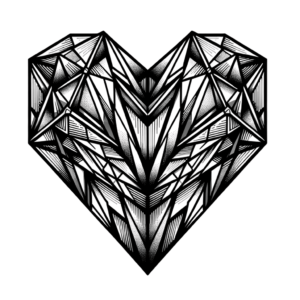 Lovely Geometric Heart