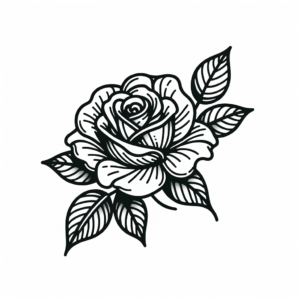 Lovely Minimalist Rose