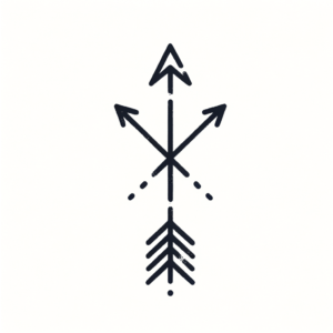 Loyal Stick And Poke Arrow