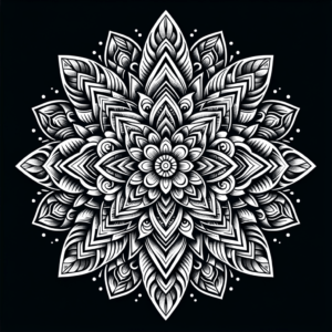 Mandala In Polynesian Tattoo Design