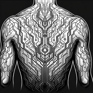 Map In Cyber Sigilism Lines