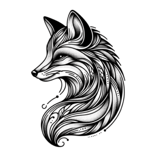 Micro Realism Fox Tattoo