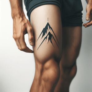 Minimalist Mountain Peak