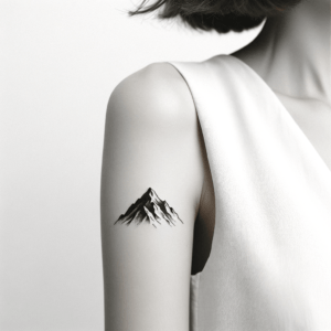 Minimalist Mountain Peak