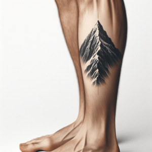 Minimalist Mountain Peak