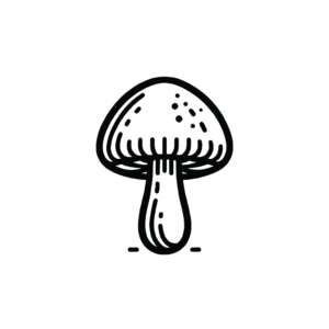 Minimalist Mushroom