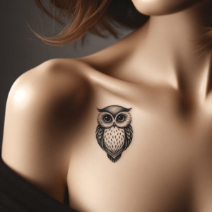Minimalist Owl Design