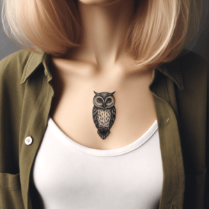 Minimalist Owl Design