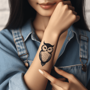 Minimalist Owl Design