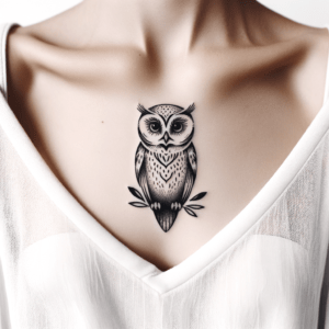 Minimalist Owl Design