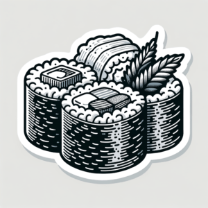 Minimalist Sushi Roll
