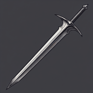 Minimalist Sword With Sleek Design