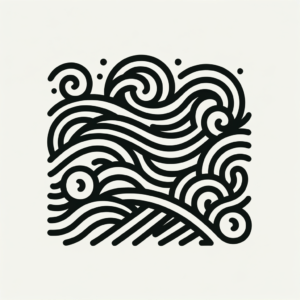 Minimalist Wave Pattern