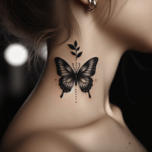 Neo-Traditional Butterfly