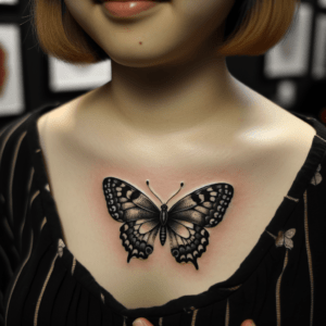 Neo-Traditional Butterfly