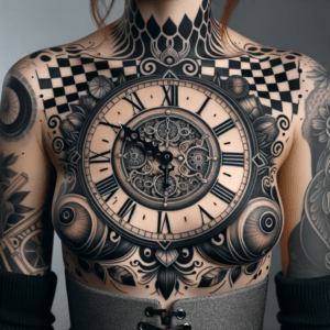 Neo-Traditional Clock