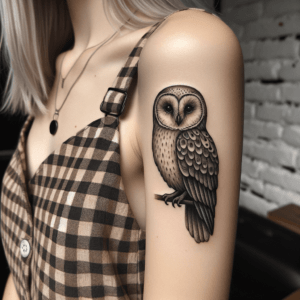 Neo-Traditional Owl