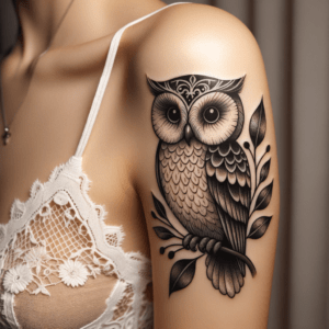 Neo-Traditional Owl