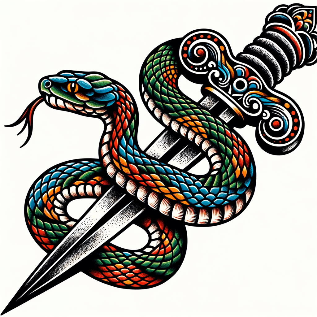 Neotraditional Tattoo Design