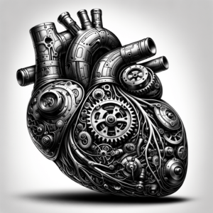 Polished Biomechanical Heart