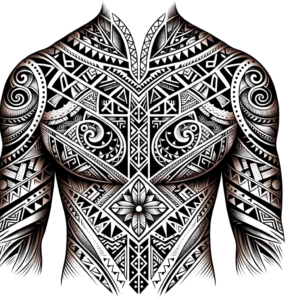 Polynesian Tattoo Upper Body