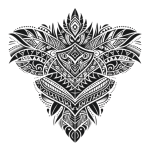 Polynesian Tattoo Pattern