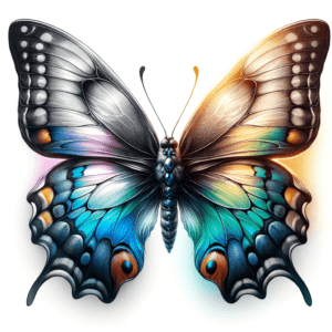 Realism Butterfly With True-To-Life Colors