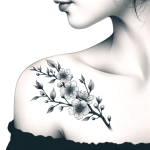 Realism Cherry Blossom Branch